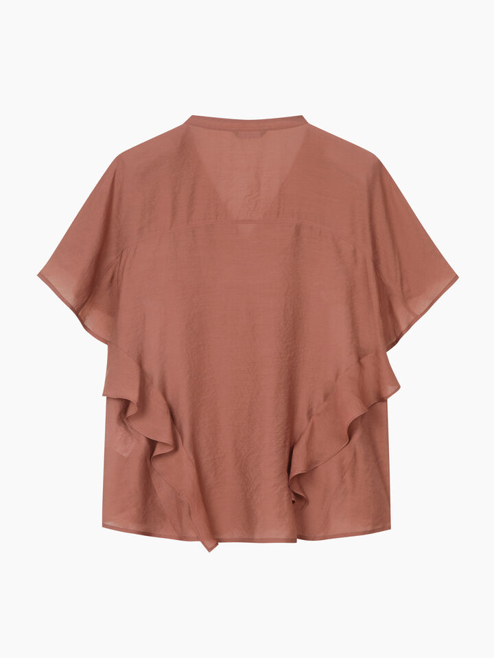SHIRT - sisley k blouses - Brown | Sisley K image number 2